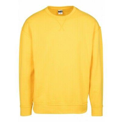 felpa girocollo oversized open edge crew m
