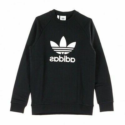 felpa girocollo trefoil crew xl uomo