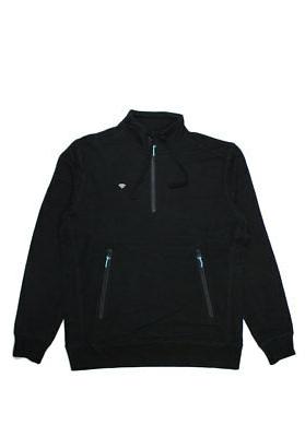 felpa girocollo uomo diamante mock neck pullover