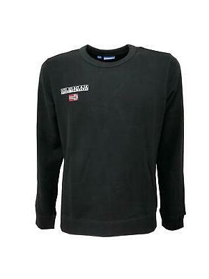 felpa girocollo uomo nero np0a4ehr