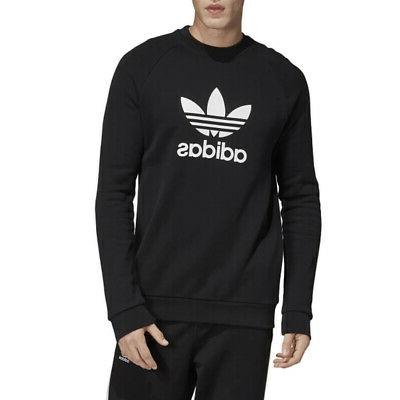 felpa girocollo uomo originals trefoil warm up