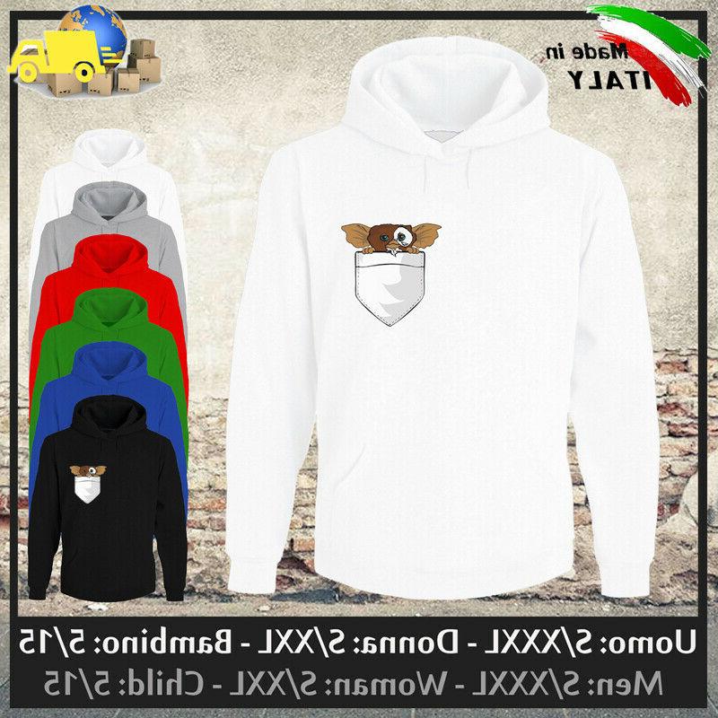 felpa gizmo hoodie sweatshirt horror 80s tv