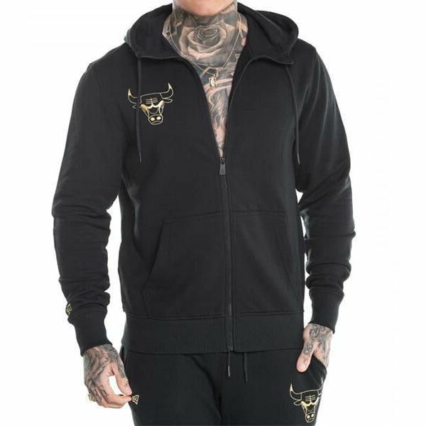 felpa hoodie bng fleece chicago bulls uomo