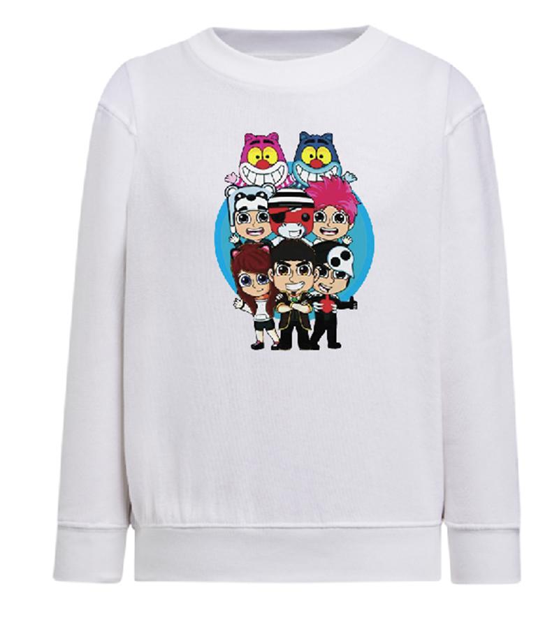 felpa hoodie cotone girocollo lyon youtuber vers