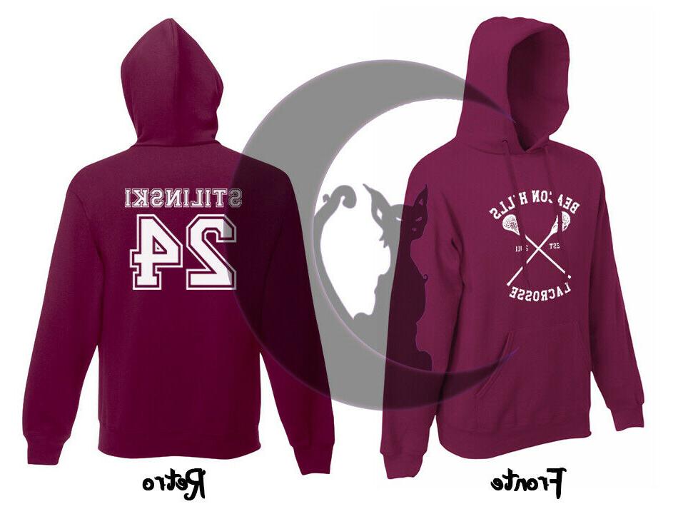 felpa hoodie teen wolf beacon hills lacrosse