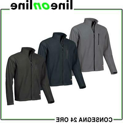 felpa in pile da lavoro con zip