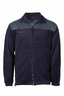 felpa in pile full zip uomo bicolor
