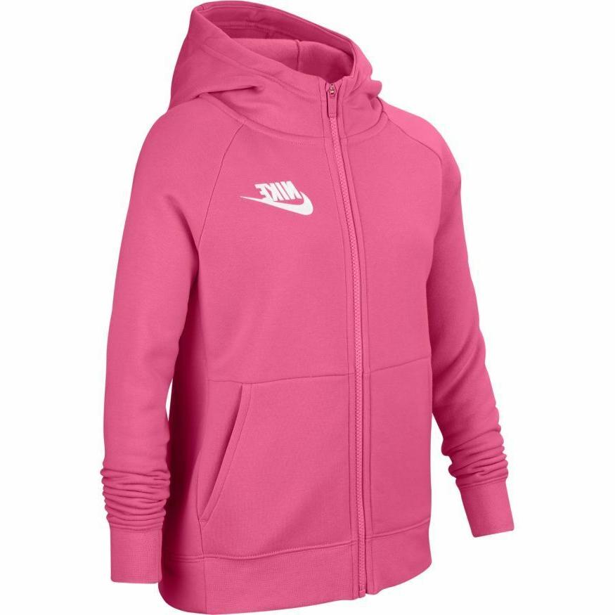 felpa invernale bambina full zip cappuccio sportswear