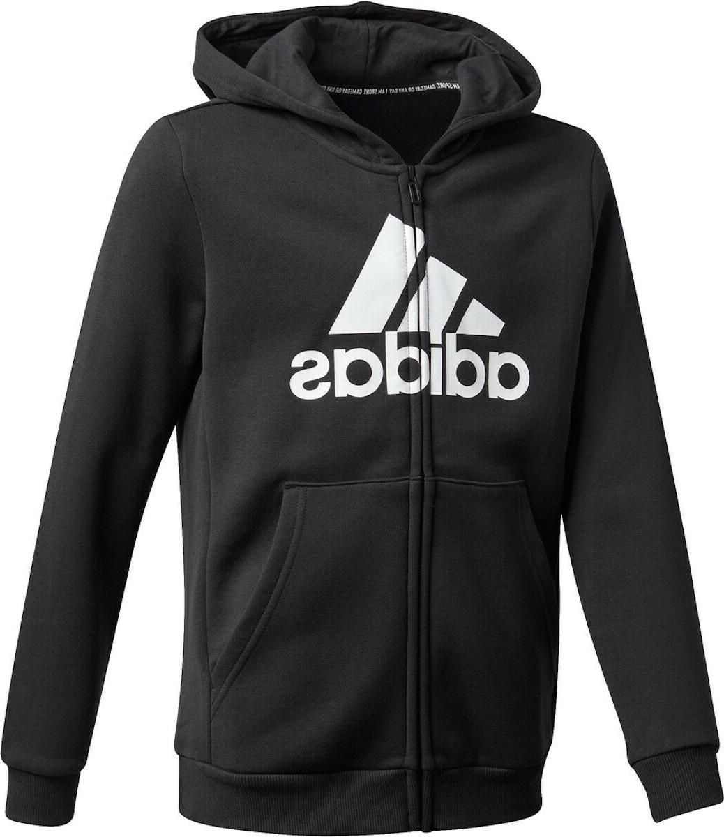 felpa inverno bambino ragazzo full zip cappuccio
