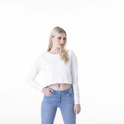 felpa jh035 donna girlie cropped sweat80 percent