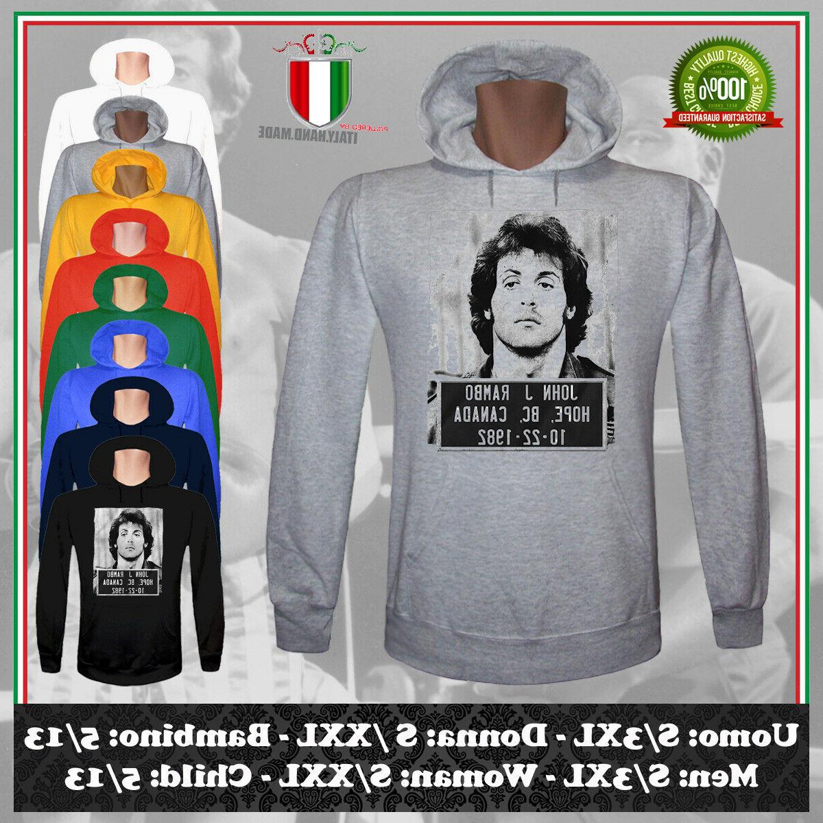 felpa john j rambo ispirata sylvester stallone