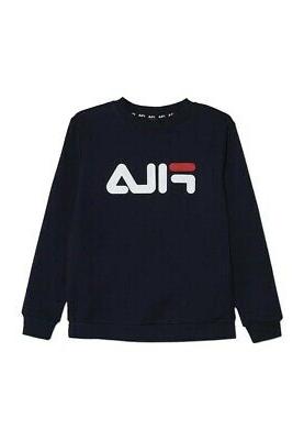 felpa junior classic logo crew sweat