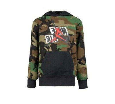 felpa junior jumpman classic iii camouflage