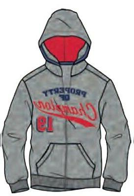 felpa junior zip lunga e cappuccio 19