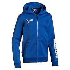 FELPA JUNIOR ZIP LUNGA E CAPPUCCIO PUMA KA SW 580325