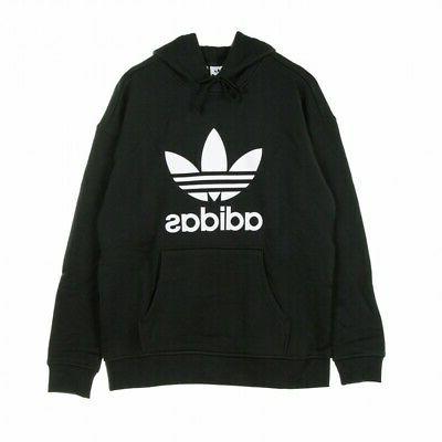 felpa leggera cappuccio trefoil hoodie 42 donna