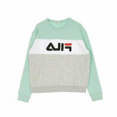 felpa leggera girocollo leah l donna