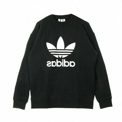 felpa leggera girocollo trefoil crew sweat 42
