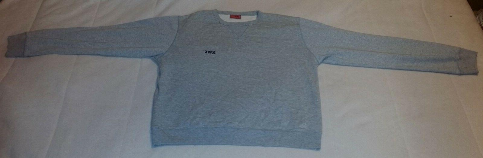 felpa levis colore grigio chiaro misura m