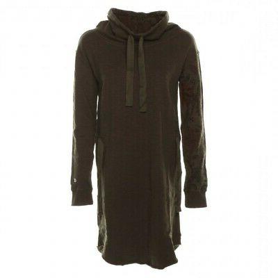 felpa lunga donna luxury collo alto