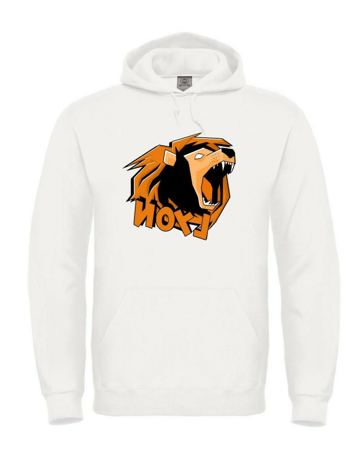 felpa cappuccio youtuber lyon unisex taglie bambino
