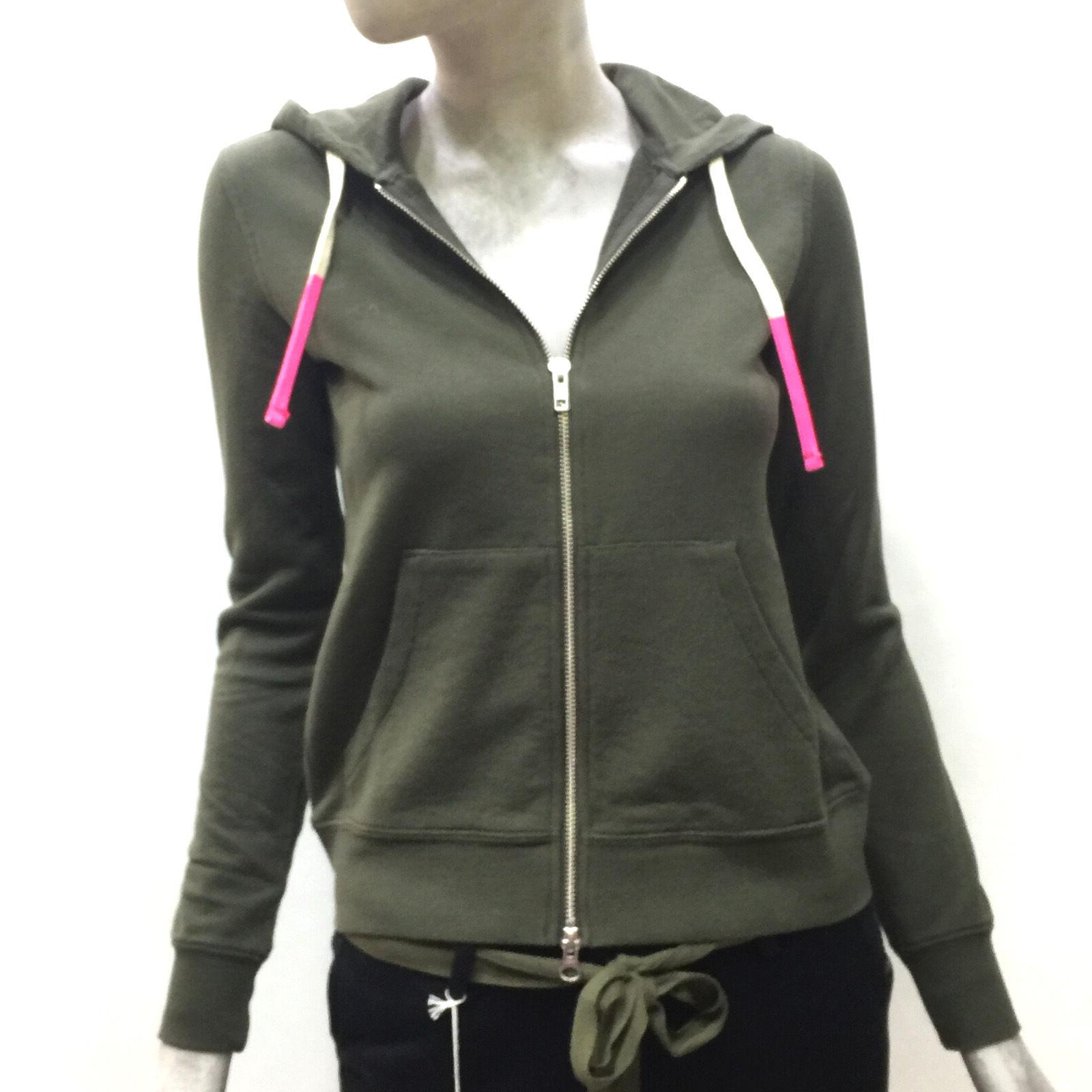 felpa maglia donna manica lunga casual cappuccio