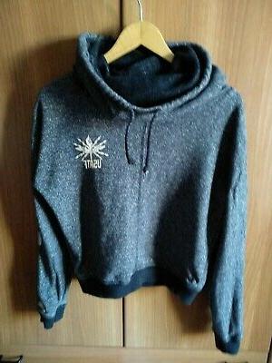 felpa maglia taglia xs con cappuccio lungo
