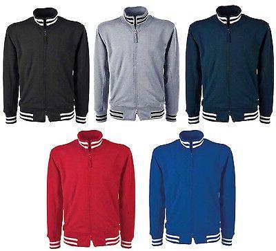 felpa maglia uomo donna con zip lunga