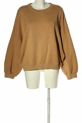 felpa marrone stile casual donna taglia it