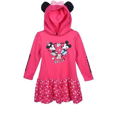 felpa maxi e mouse disney con cappuccio