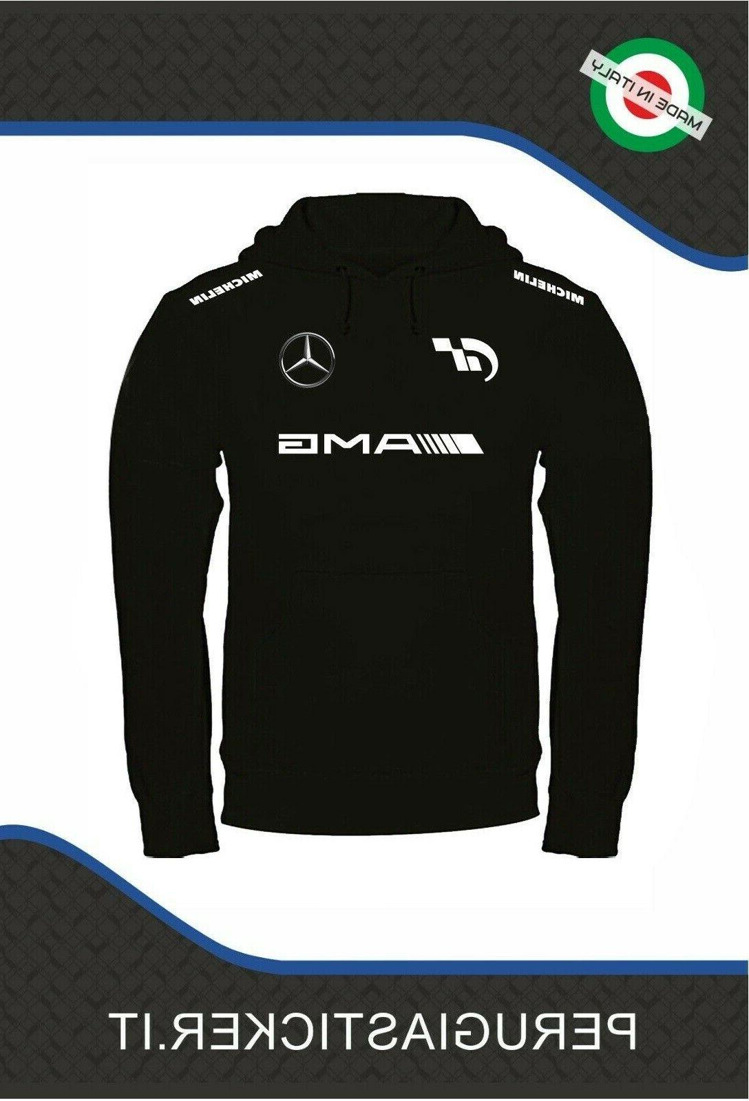 felpa mercedes amg personalizzata con cappuccio