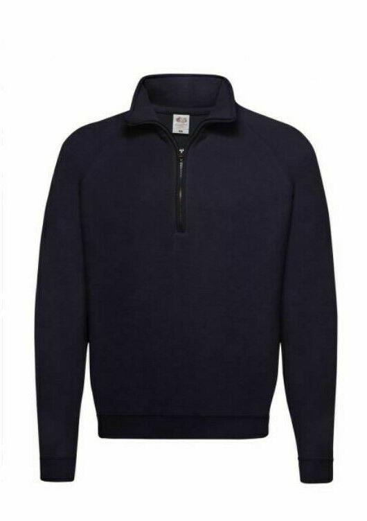 felpa mezza zip classic