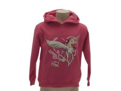 felpa mia and me unicorno bambino fucsia
