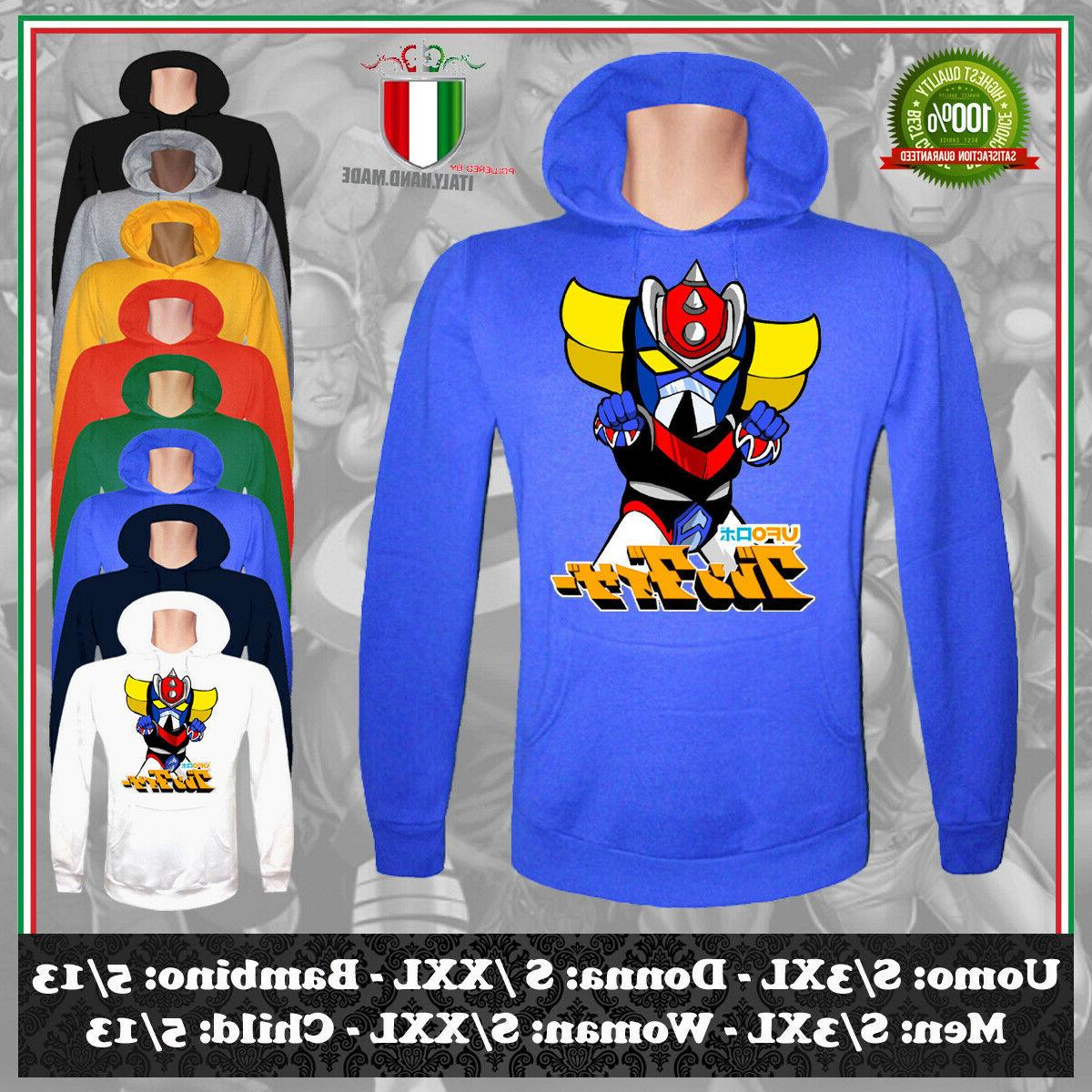 felpa mini goldrake ufo robot mazinga z