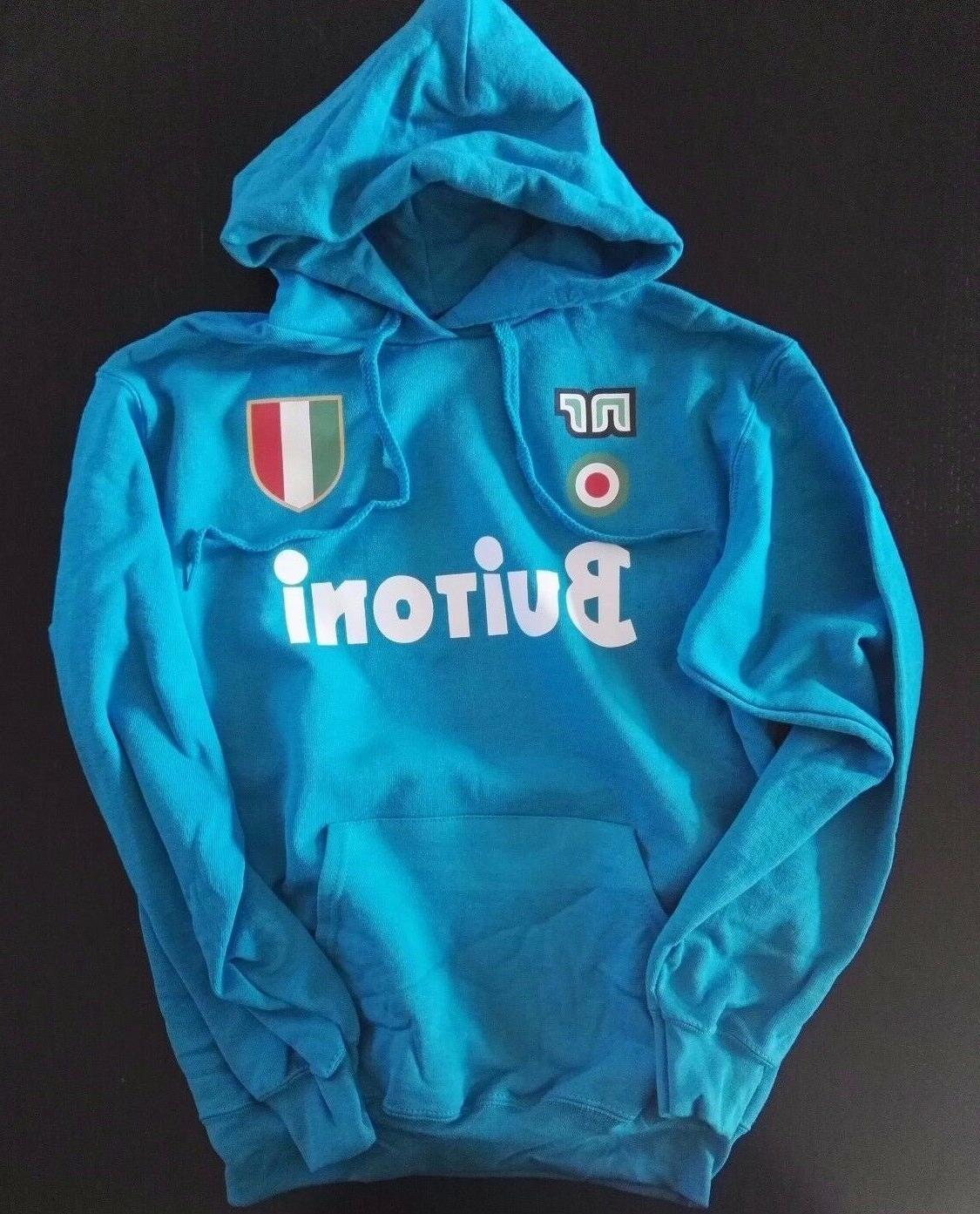 felpa napoli anni 80 scudetto coppa maradona