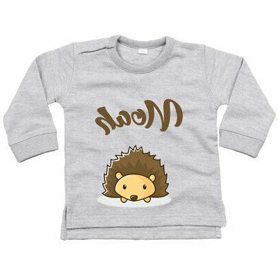 felpa neonato personalizzata con nome baby riccio