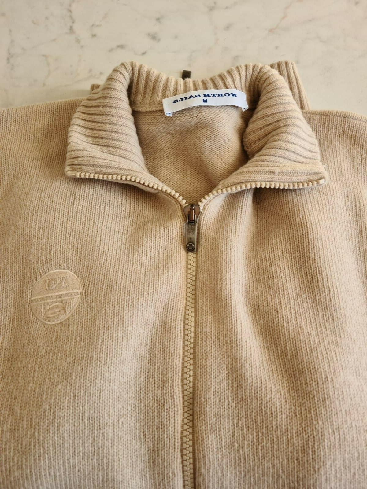 felpa north sale beige usato in buone