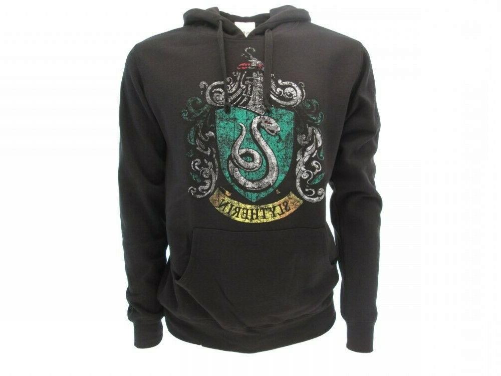 felpa originale stemma casa serpeverde slytherin ologramma