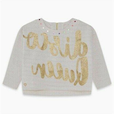 felpa per bambina in peluche con inserti