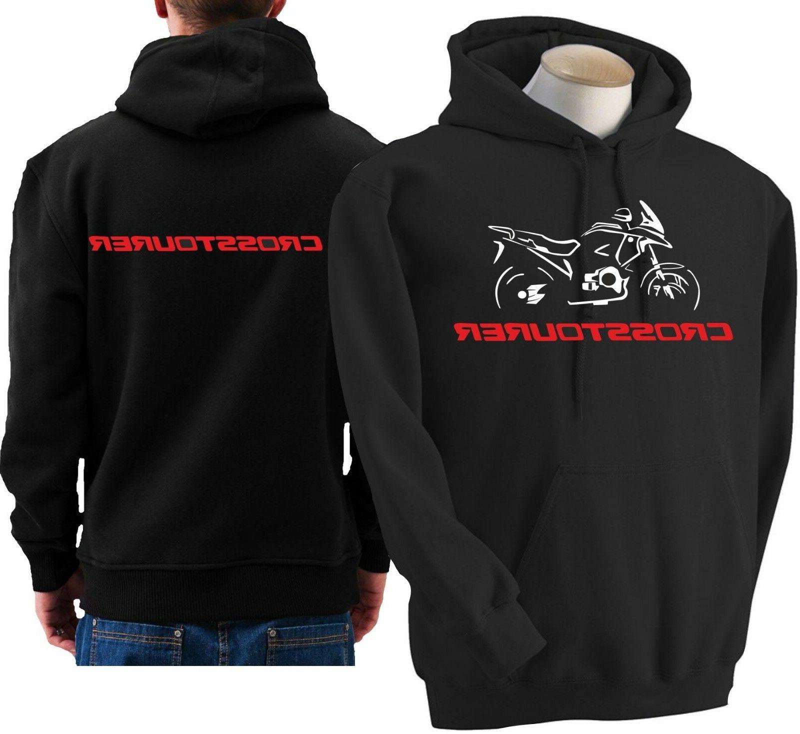 felpa per moto honda crosstourer hoodie sweatshirt