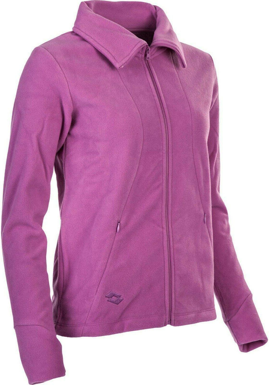 felpa pile donna r7721 sweat fz iza