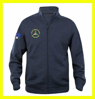 felpa protezione civile ricamo diretto maglia polo