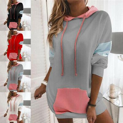 felpa pullover largo vestito da donna maglione