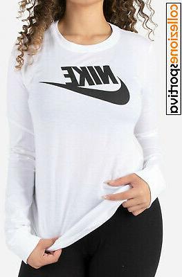 felpa ragazza donna sportswear long sleeve tee