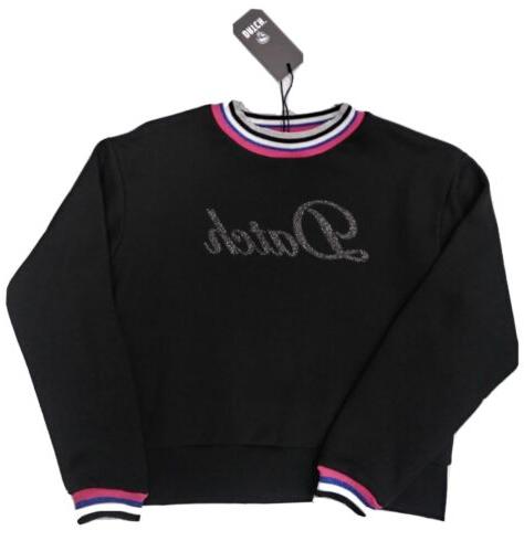 felpa ragazza girocollo marca datch tg xs