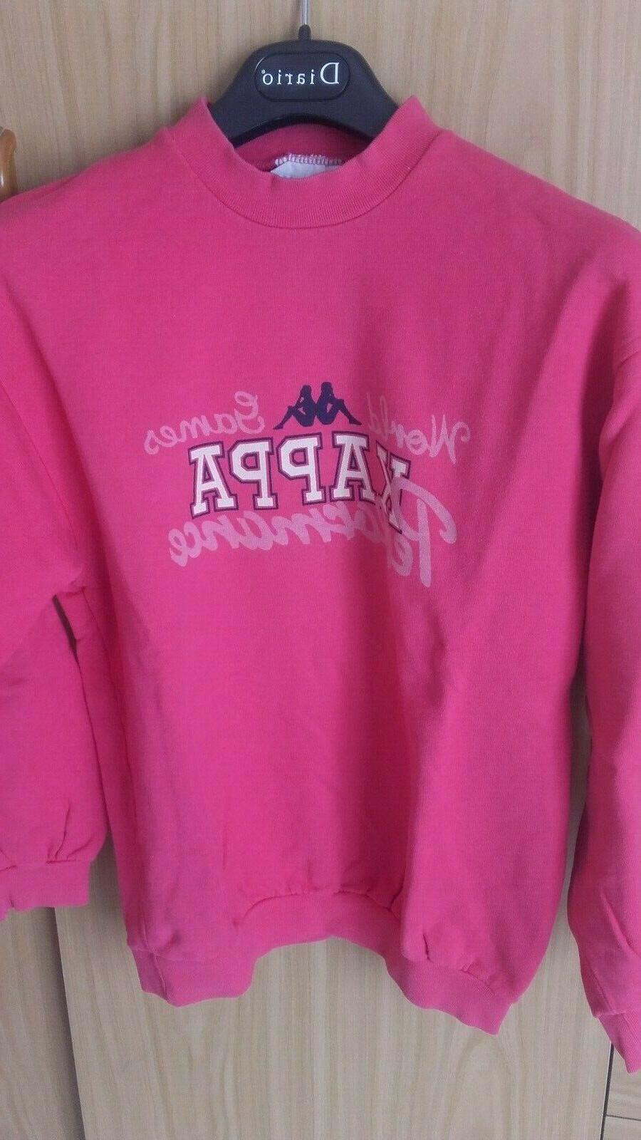 felpa ragazza oversize s rosa fucsia con