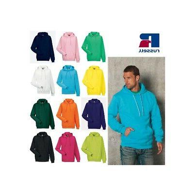 felpa russell uomo je575m con cappuccio tasche