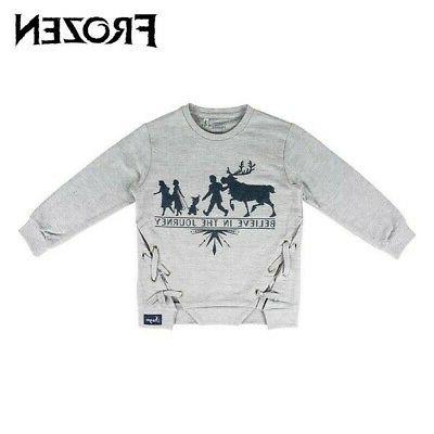 felpa senza cappuccio da bambina 74244 grigio