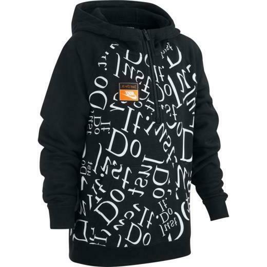 felpa sportiva bambino con cappuccio nero logata