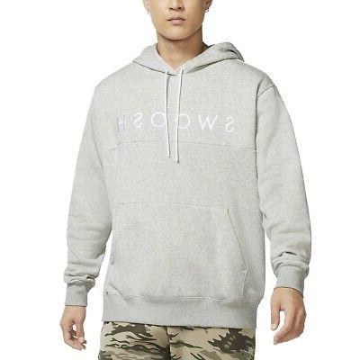 felpa sportswear swoosh cz5569 063 grigio mod